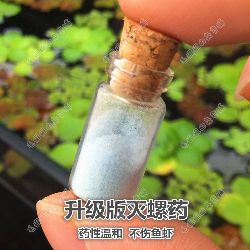 除螺扁螺杀手灭螺剂除螺剂除蜗牛草螺水族用除杂螺不伤鱼虾-图1