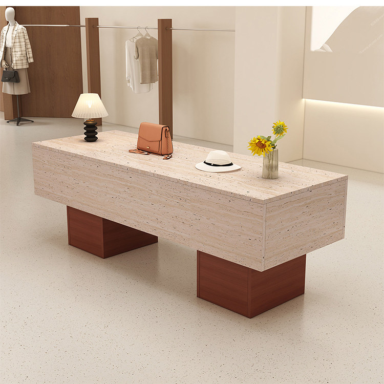 服装店中岛桌展示架女装店铺流水台简约现代展示桌摆件鞋包陈列柜,淘宝优惠券,粉丝福利购,淘宝优惠卷