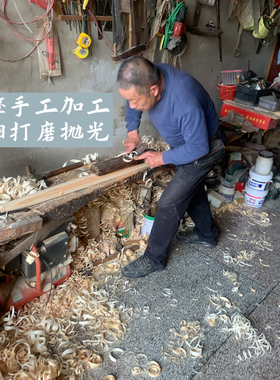 扁担柏木实木结实耐用光滑无结