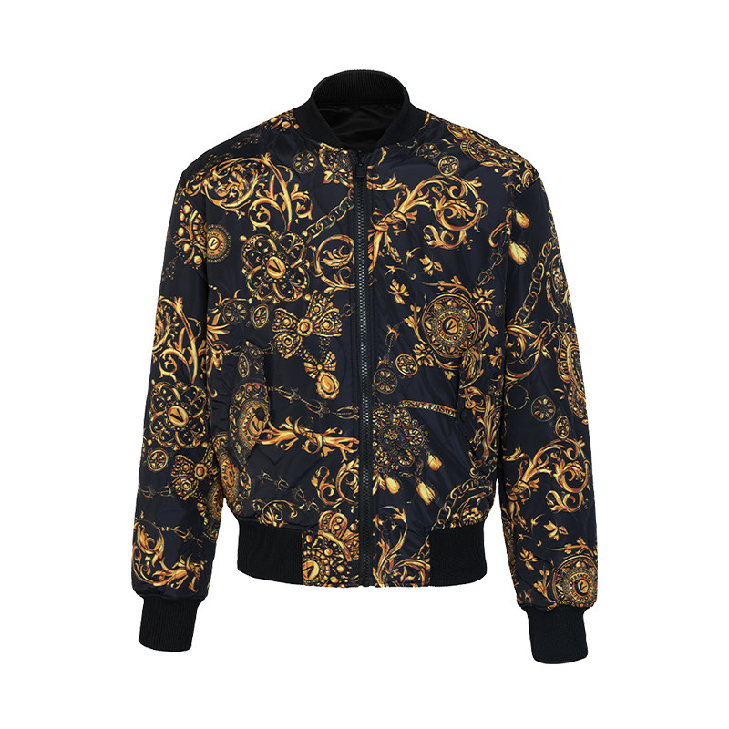 versace /范思哲秋季新款黑色夹克 联合供应海外夹克