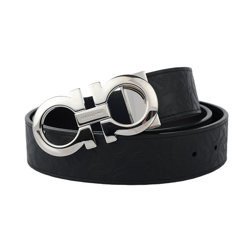FERRAGAMO菲拉格慕男士2026新款高端品牌小牛皮腰带国际大牌皮带 - 图0