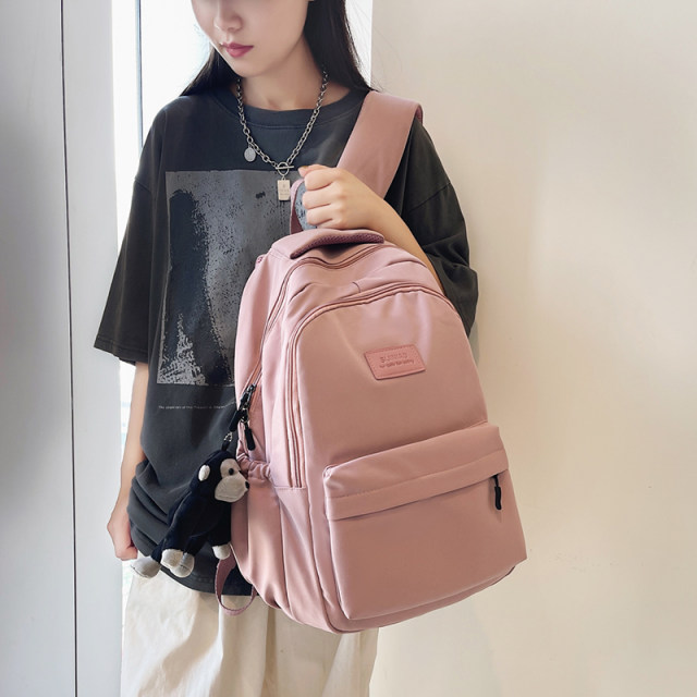 Schoolbag Girls Middle School Students High -value Junior High School Students Five -Senior High School Student Large Capable Travel Backpack Travel Backpack