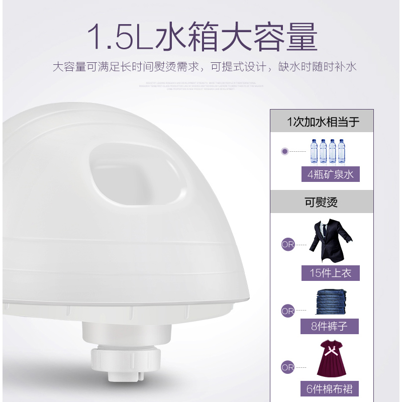 美的佛山专卖店美的家用挂烫机蒸汽手持熨烫机熨斗立式小型熨烫衣服神器商用挂式1