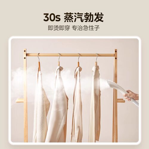 美的挂烫机家用小型蒸汽熨斗新款全自动烫衣立式挂烫机商用服装店 - 图1
