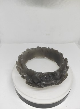 芋泥手镯佘太翠民族风女雕花