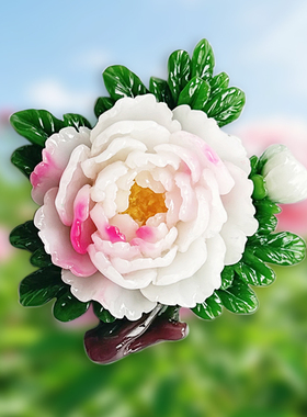 洛阳菏泽特色纪念品牡丹花冰箱贴
