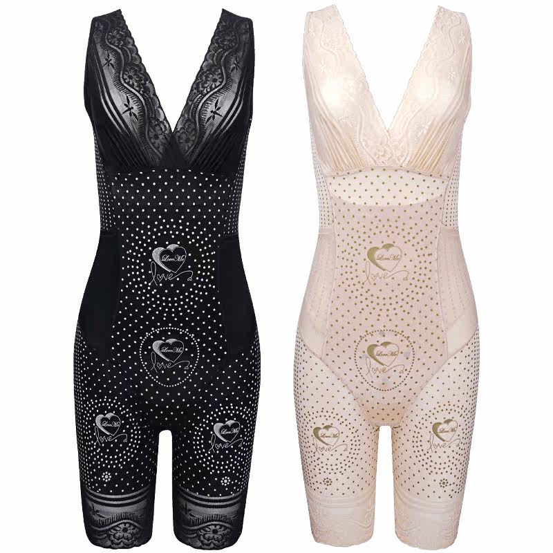 负离子加强收腹女产后束腰塑身衣 倩雅新婷塑身连体衣