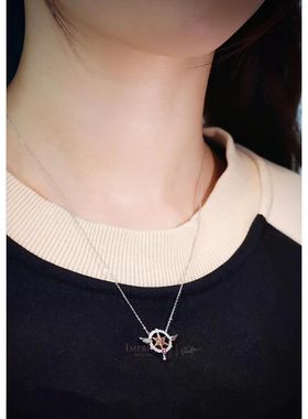 原创百变小樱星杖分色项链时尚精致优雅气质好友礼物周边同款动漫