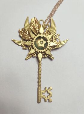 《星学院》菲洛时光之匙吊坠项链动漫周边原创手作小众设计毛衣链