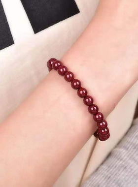 灵隐天然朱砂手串高含量男女款