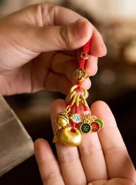 灵隐招财好运挂件钥匙扣挂饰