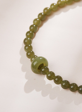 杭州灵隐降真香手串和田玉手链女