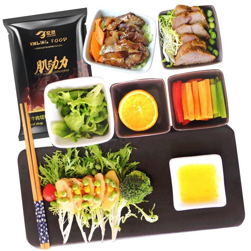 7日刷脂餐轻食代餐 欣灵食品鸡胸