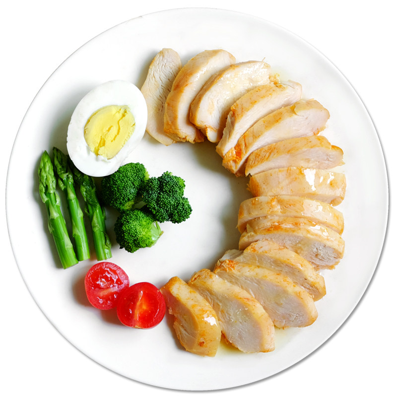 【欣灵】健身餐即食100g5袋鸡胸肉 欣灵食品鸡胸