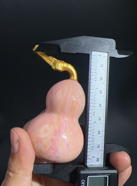 天然流漆文玩胖墩小葫芦手把件新中式办公室摆件精品文玩葫芦盘玩