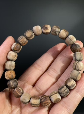 8*9MM妖花贡木原木老型手链精品老型男女手链手工DIY文玩佛珠