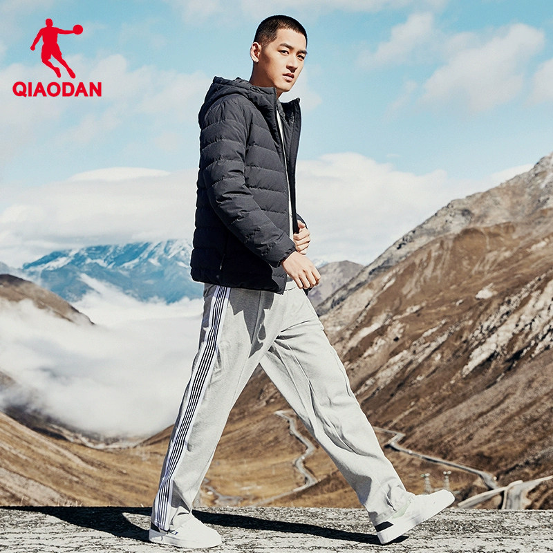 中国乔丹运动羽绒服男2025秋冬男士加厚保暖防风短款羽绒服外套男,淘宝优惠券,粉丝福利购,淘宝优惠卷