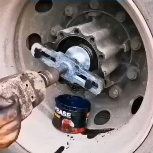 半轴桥轮毂拉器拉马货车轮胎轴心轴承拉码工具半轴桥前后轮拉码 - 图0