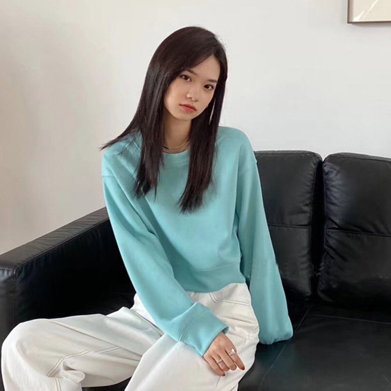 百思朵秋季ins学院风清新显瘦卫衣 百思朵卫衣/绒衫