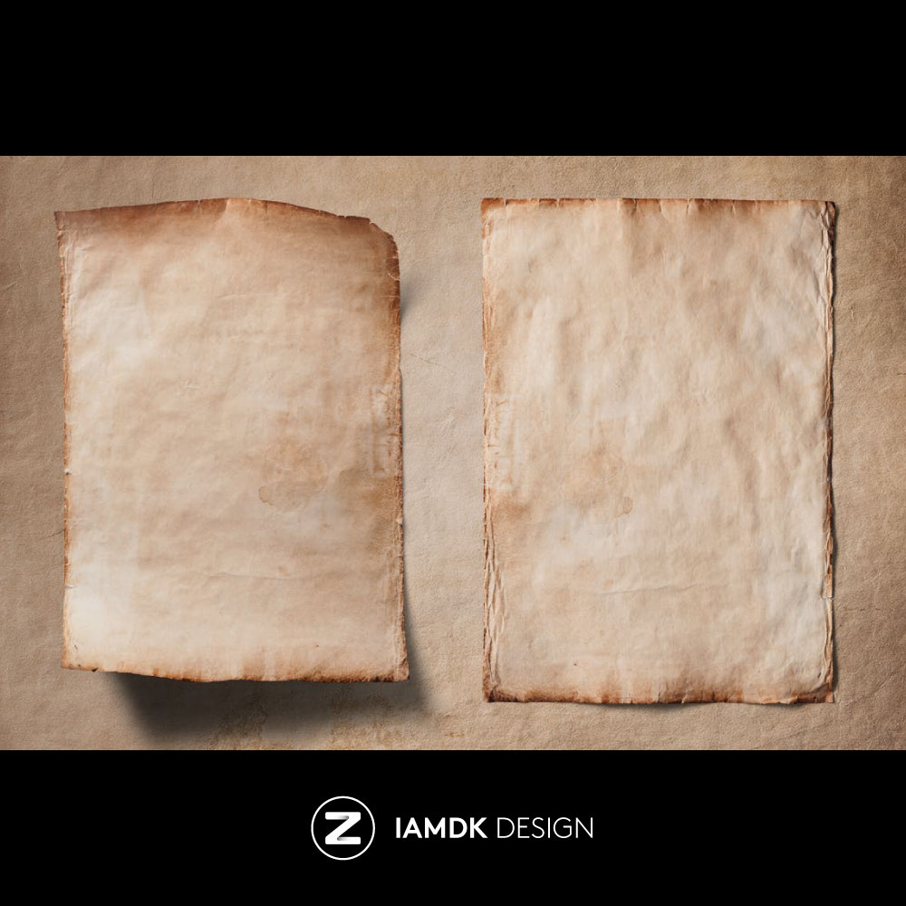 Old Isolated Papers And Textures 7款复古做旧纸张背景纹理素材 - 图0