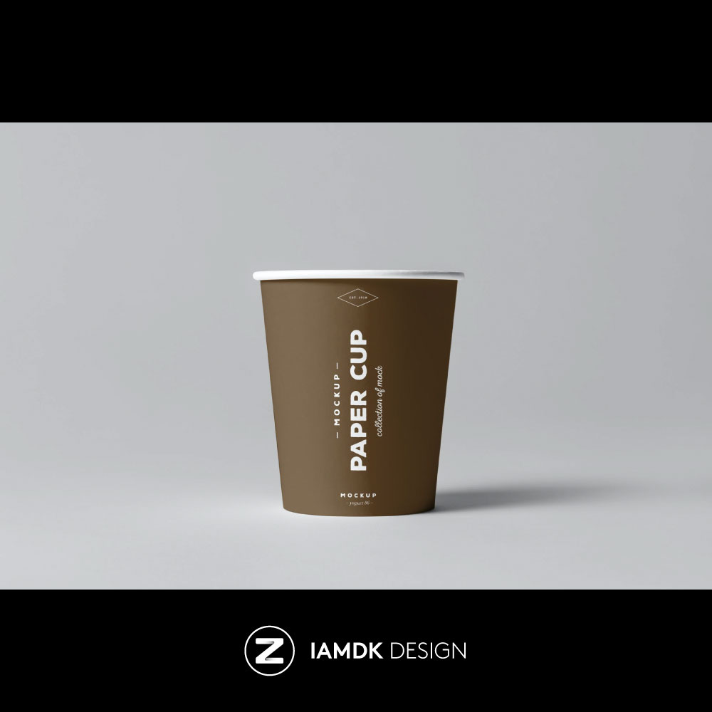 Paper Cups Mockup 8款一次性咖啡纸杯样机PSD模板集 M2020071203 - 图0