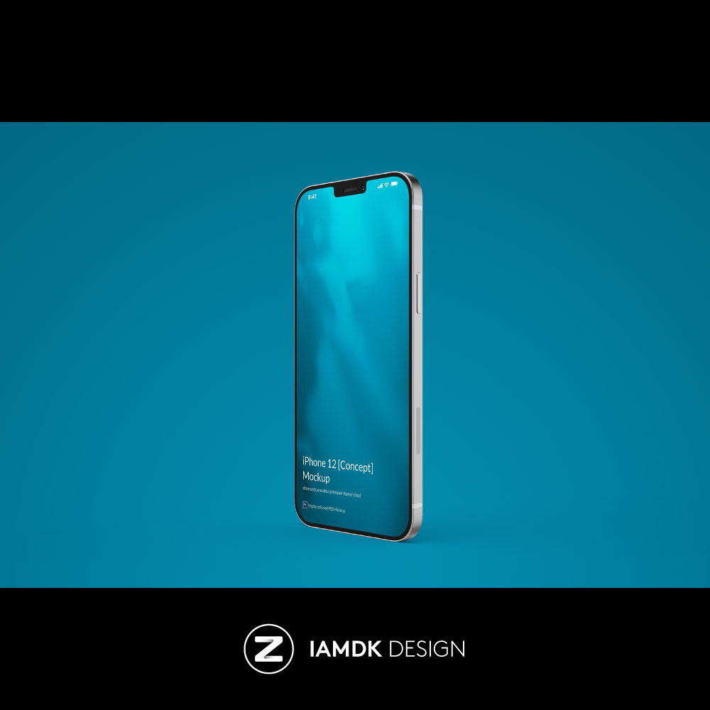 iPhone 12 Mockups APP界面设计手机屏幕展示PSD样机 M2020062302 - 图2