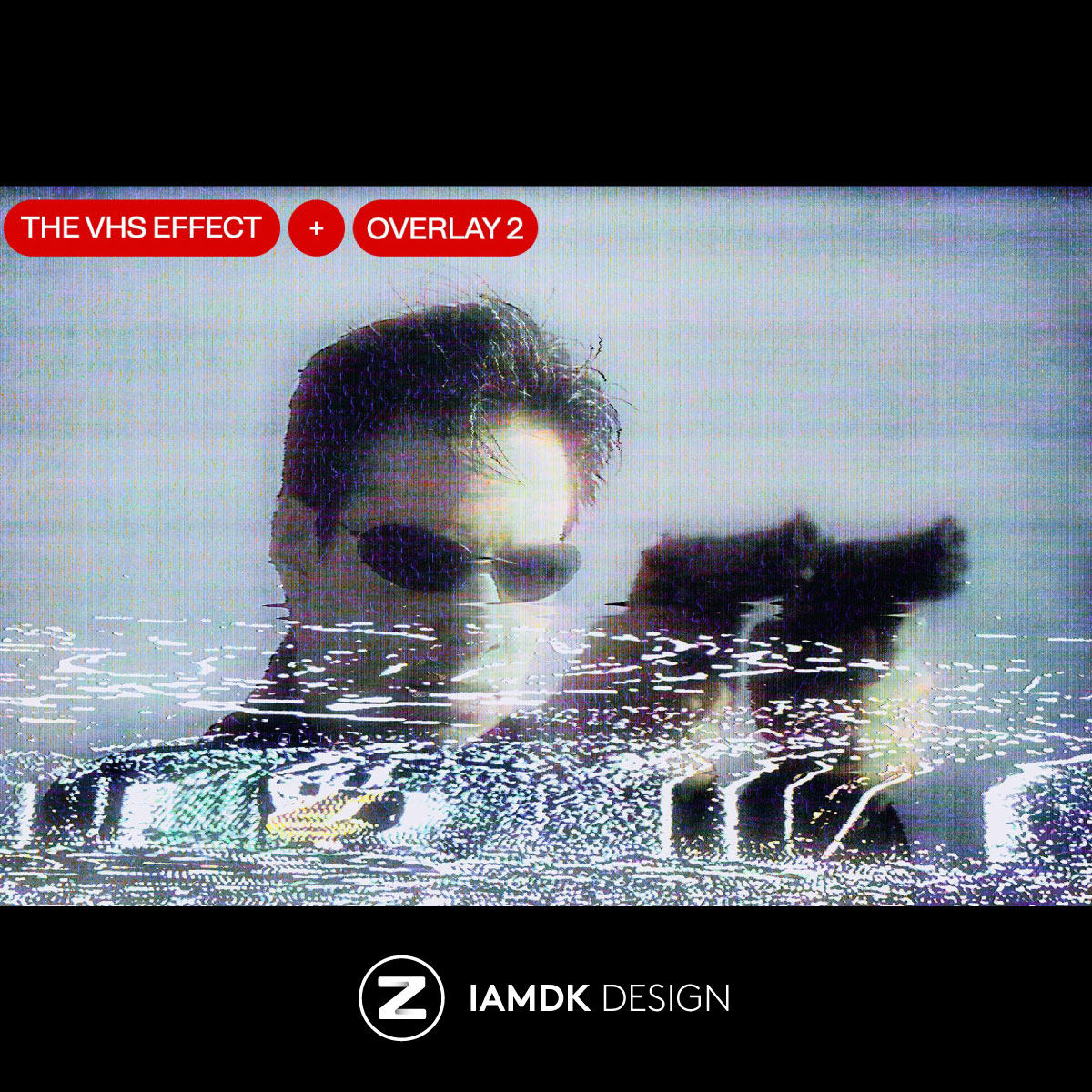 潮流复古90年代做旧失真故障VHS效果照片处理特效Ps设计素材套件,淘宝优惠券,粉丝福利购,淘宝优惠卷