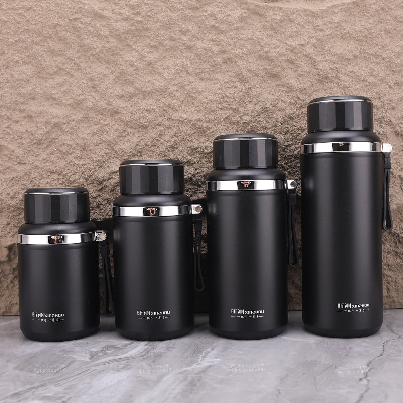 不锈钢保温杯男款大容量户外便携水壶高端商务焖泡茶杯子定制刻字,淘宝优惠券,粉丝福利购,淘宝优惠卷