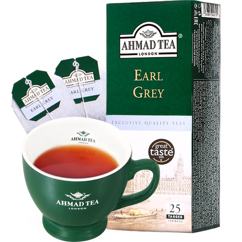 英国亚曼伯爵红茶包25入袋泡茶烘焙奶茶店专用 earl grey - 图2