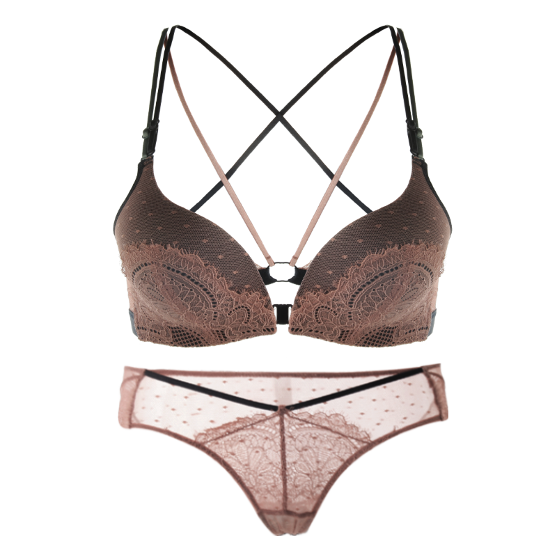 无钢圈调整型收副乳性感美背夏胸罩 系影文胸