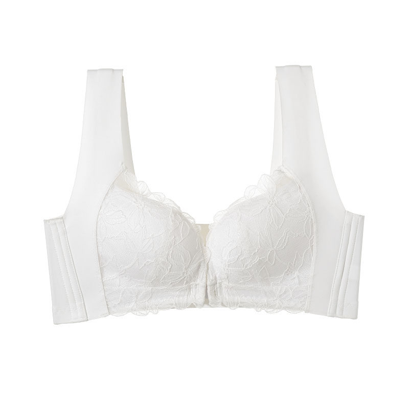 夏季大胸显小胸防下垂上托文胸 系影文胸