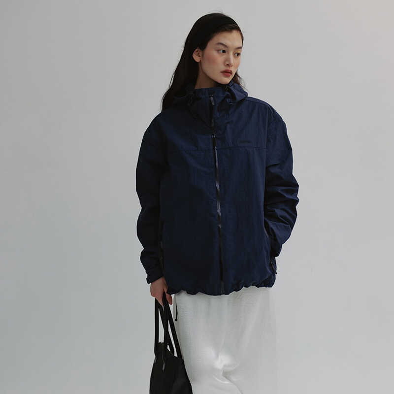 facade pattern外套女新款设计师夹克防风衣上衣防水冲锋衣 - 图0