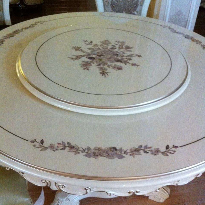 jj-5096.1欧式奢华水移画贝壳花家具翻新漆器圆桌餐桌办公桌橱柜 - 图3