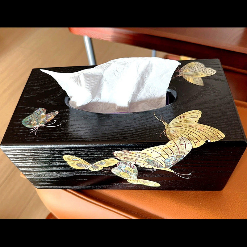 jj-4710.5蝴蝶古筝乐器贝雕水移画中式家具柜子漆器托盘螺钿贴纸,淘宝优惠券,粉丝福利购,淘宝优惠卷