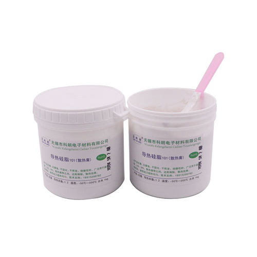 星科朗 导热硅脂101 CPU散热 LED导热膏1公斤1KG1000G送刮刀白色 - 图3