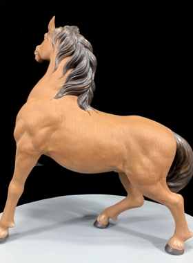 石湾陶瓷马摆件开业乔迁送礼