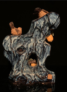 石湾公仔家居客厅植物工艺礼品