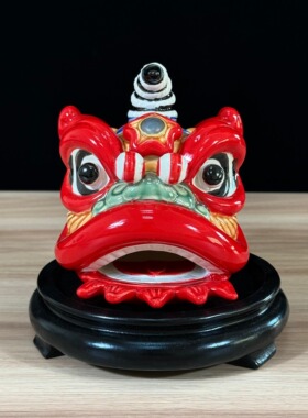 醒狮摆件岭南特色开业乔迁伴手礼