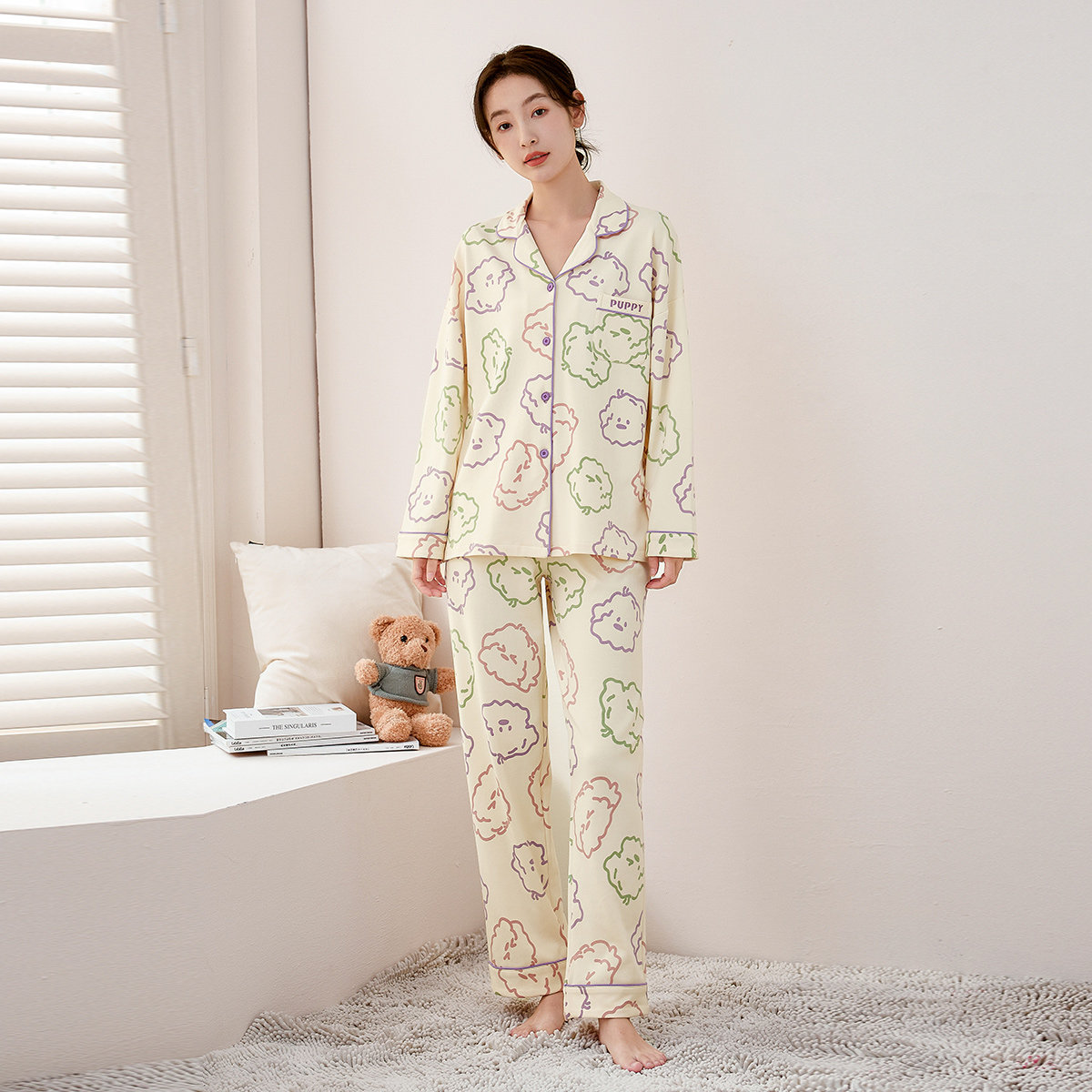  康妮雅睡衣/家居服套装