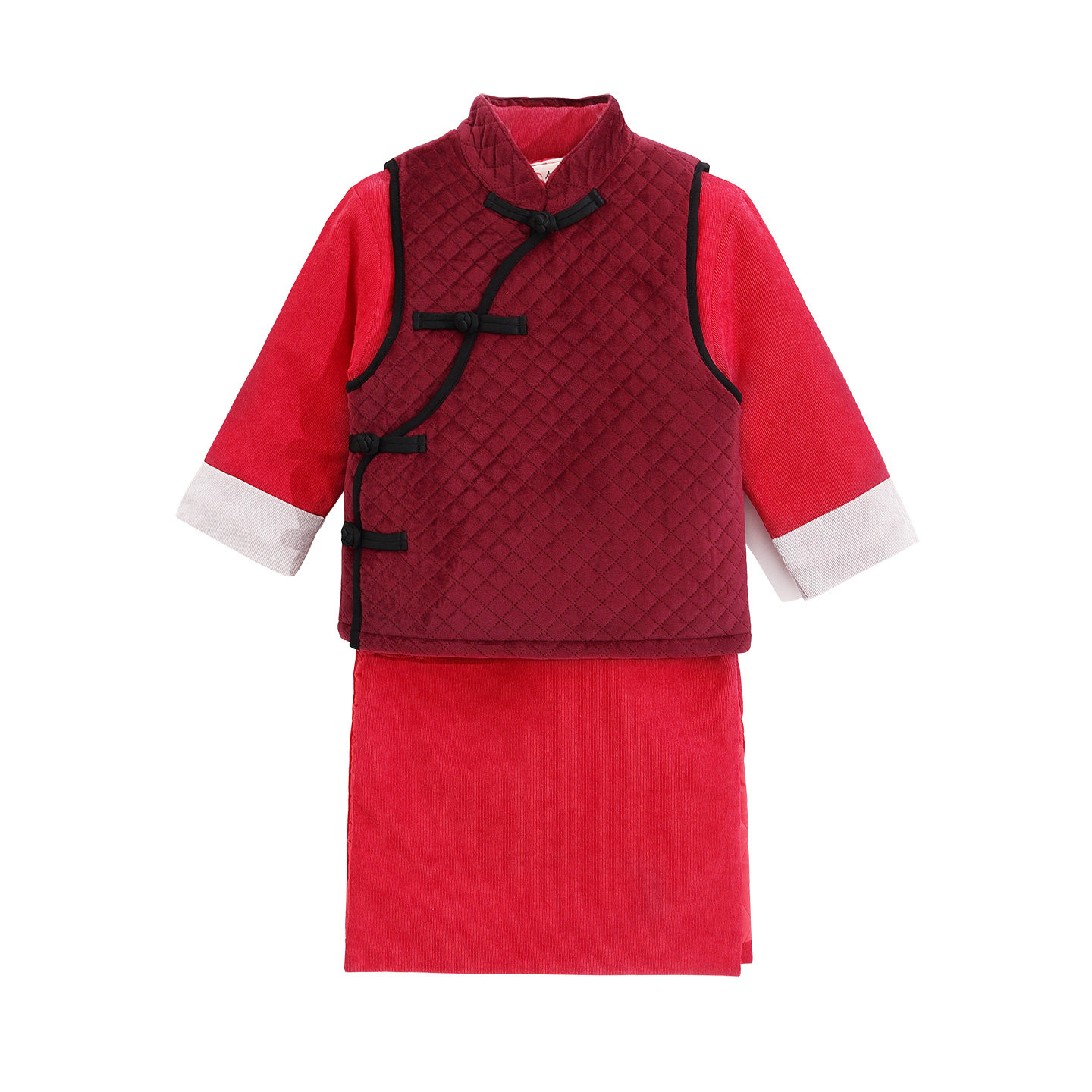 2026马年过年棉服儿童中国风唐装冬季加男女童中式马甲套装拜年服,淘宝优惠券,粉丝福利购,淘宝优惠卷