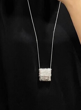 编织包包长款项链轻奢个性秋冬季