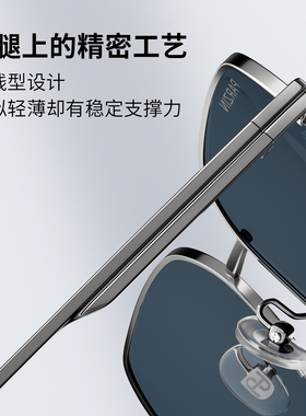 帕森偏光驾驶防强光男士墨镜