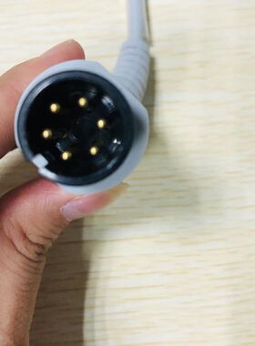 华腾H8监护仪心电导联线一体5导联线 电缆 连接线