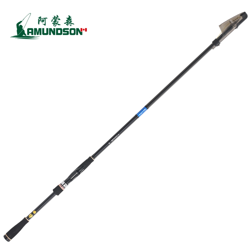 正品阿蒙森搏鱼大师超轻超细斜导环滑漂浮游船筏矶黑鲷矶钓竿鱼竿