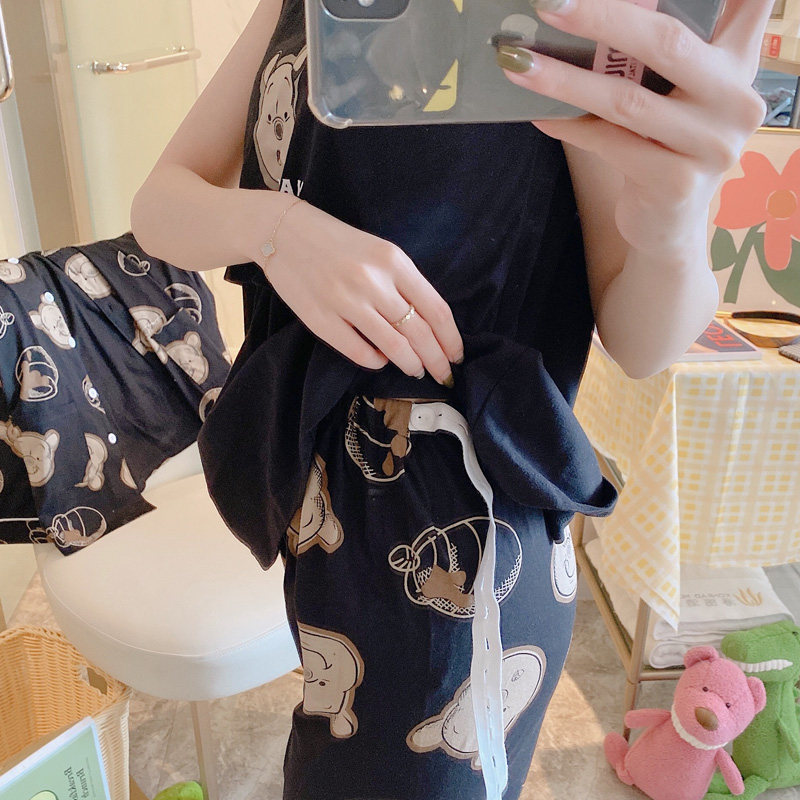 秋季纯棉三件套月子服产后11睡衣 维雨服饰哺乳衣/月子服