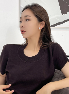 锆石高级感时尚风夸张防过敏珍珠