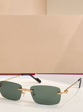 金属方形遮阳太阳镜男女款网红风