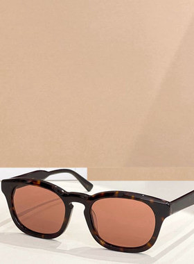 方形遮阳太阳镜男女款素颜显脸小