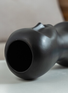 北欧花瓶ins风陶瓷工艺品客厅卧室家居装饰陶瓷摆件水培插花花器