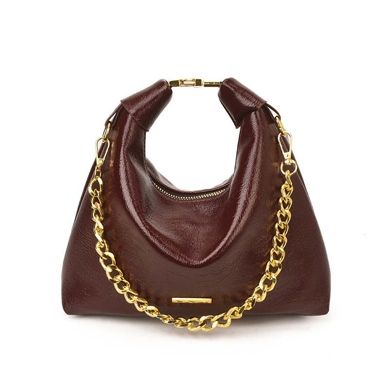 高级感小众设计质感链条手提包女2026早春新款通勤单肩斜挎饺子包,淘宝优惠券,粉丝福利购,淘宝优惠卷